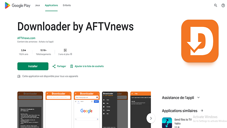 Downloader by AFTVnews
