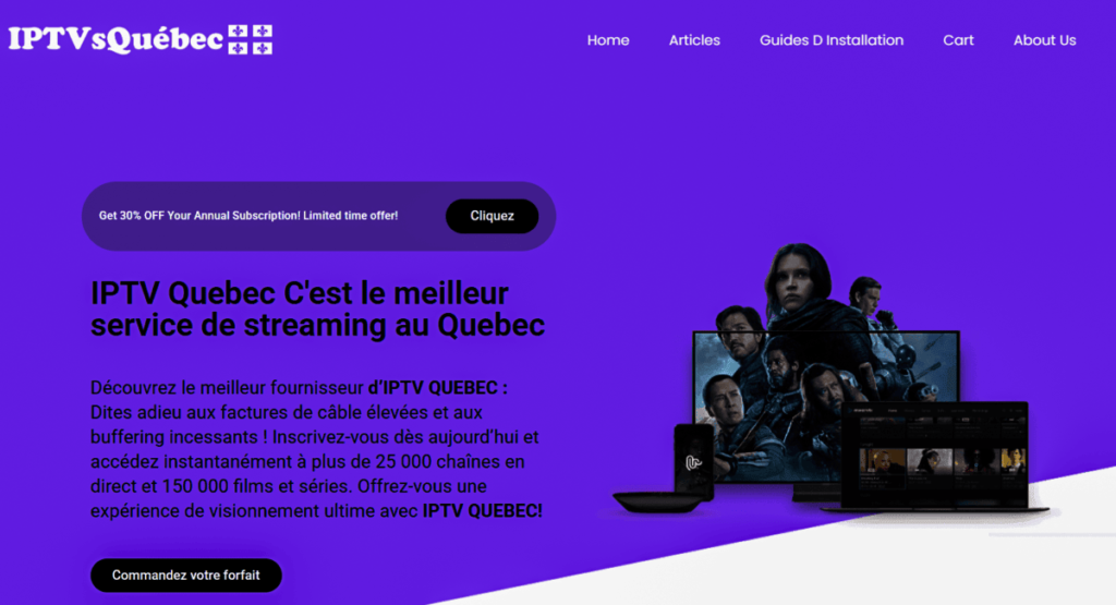 IPTV QUEBEC